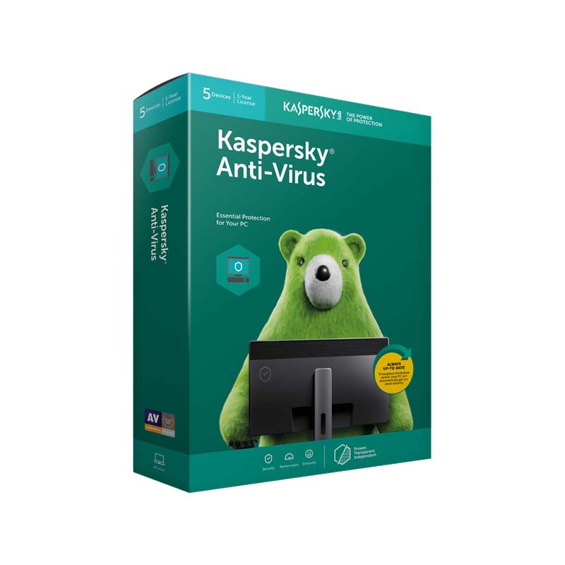 Kaspersky Anti-Virus Boxset | 1 User | 3 Years (SOFBOXKAV1U3Y)