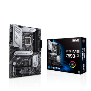 ASUS 主機板 PRIME Z590-P, Intel® Z590, LGA 1200, ATX (MB-AZ59PP)