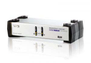 ATEN 2埠USB VGA雙螢幕/音訊 KVMP™多電腦切換器  (CS1742)