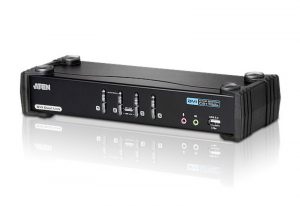 ATEN 4埠USB DVI Dual Link/音訊 KVMP™多電腦切換器  (CS1784A)