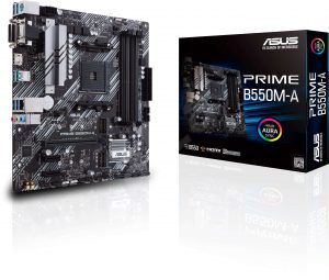 ASUS 主機板 PRIME B550M-A, AMD®B550, AM4, mATX (MB-BB55PMA)