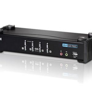 ATEN 4埠USB DVI/音訊 KVMP™多電腦切換器 (CS1764A)