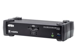 ATEN 2埠USB 3.0 4K HDMI KVMP™ 多電腦切換器 (具備音訊混音模式) (CS1822)