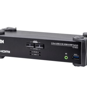 ATEN 2埠USB 3.0 4K HDMI KVMP™ 多電腦切換器 (具備音訊混音模式) (CS1822)