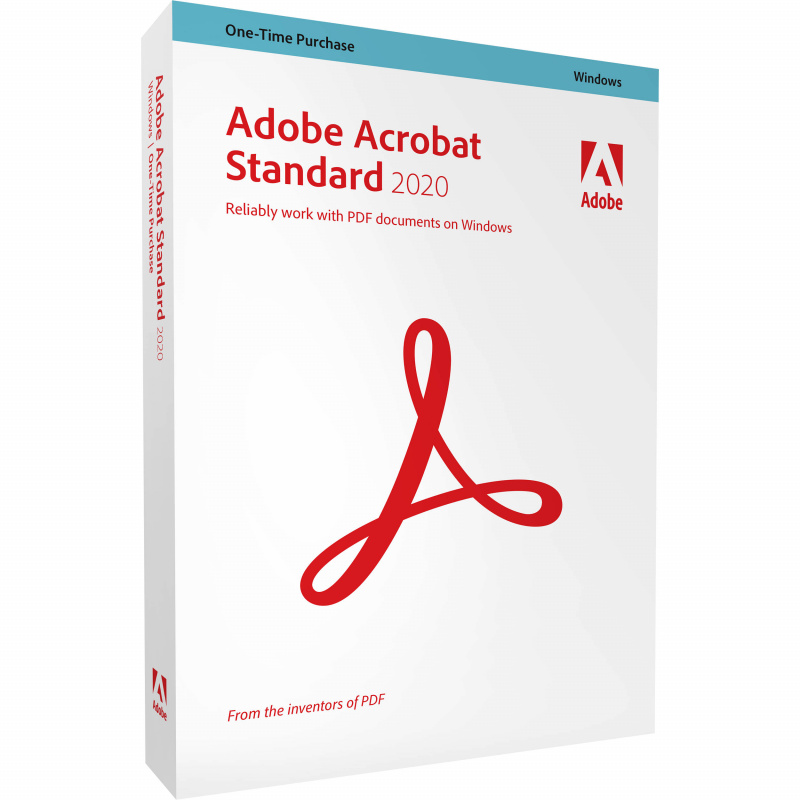 Adobe Acrobat Standard 2020 for Windows Boxset – 中文繁體